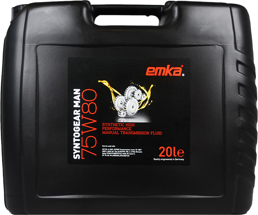 Олива трансмісійна EMKA Syntogear MAN 75W-80 20 л (1120730)